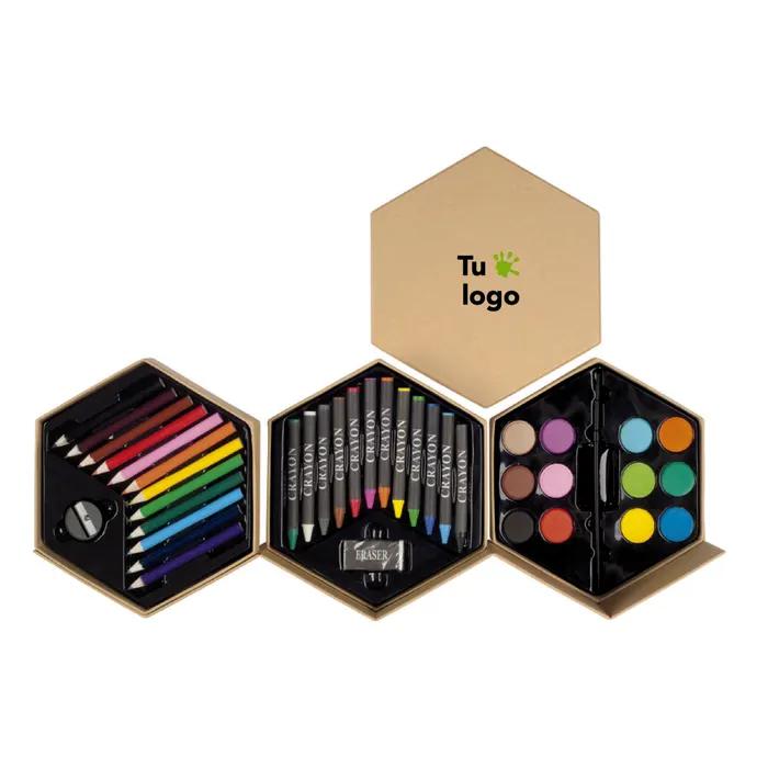 SET DE PINTURAS «HEXÁGONO»