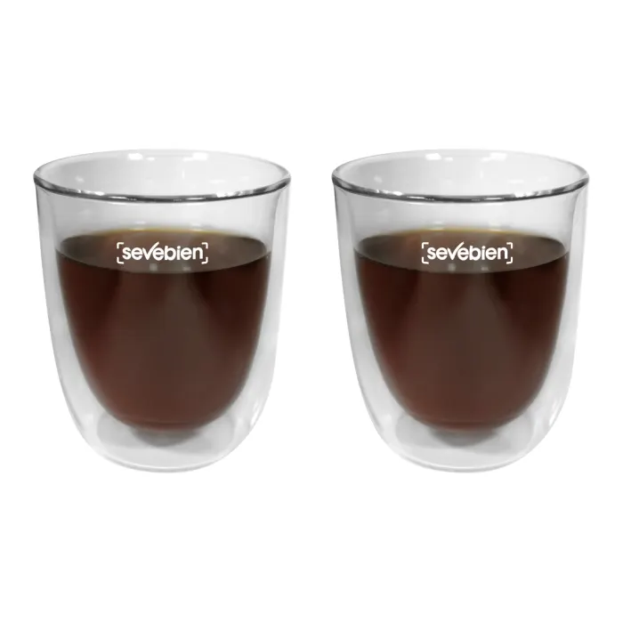 SET DE VASOS DE VIDRIO “DOUBLE”