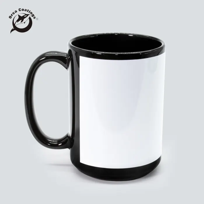Tazón para Sublimación Premium Con Patch White 15 Oz.