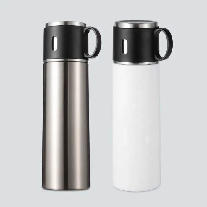 Termo BS Premium Acero Inoxidable + Taza 500 ml