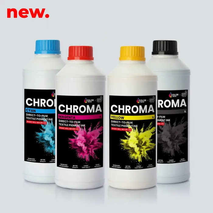 Tinta DTF Textil Prestige Chroma 1L