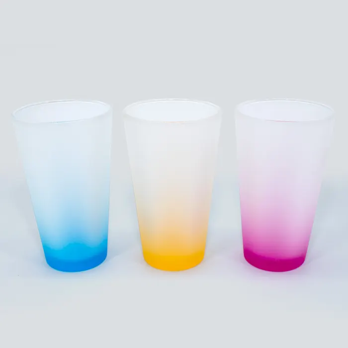 Vaso 16 oz Cónico Empavonado color