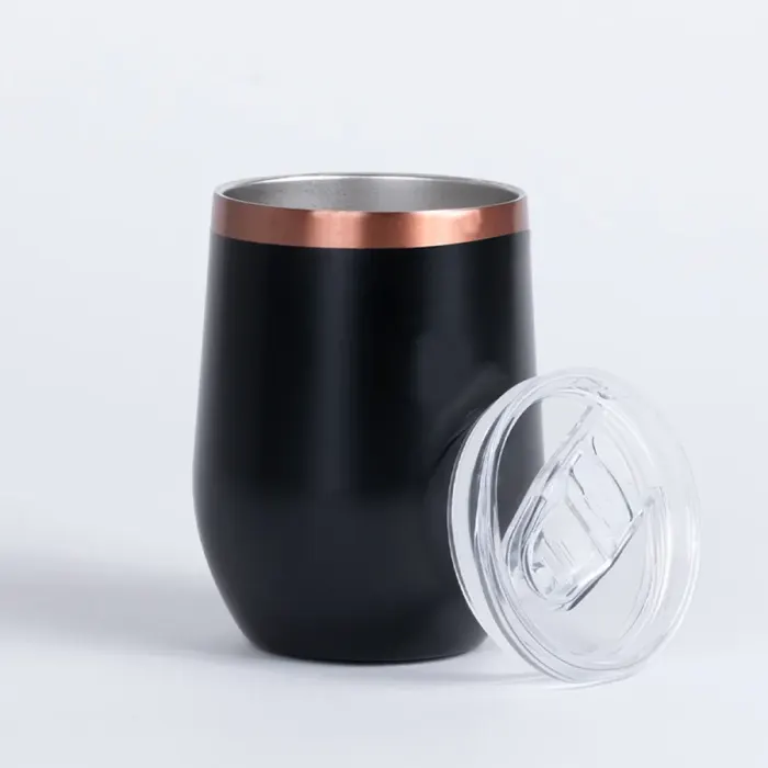 Vaso térmico negro/encobrizado «LEEDS» 350cc