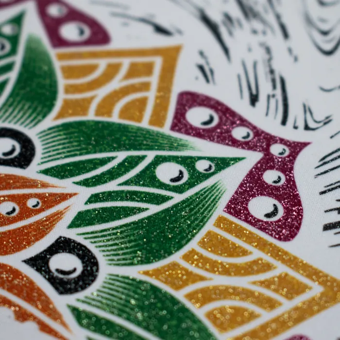 Vinilo de impresión Subli-Light Glitter, 50 Cm. Ancho