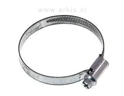 Abrazadera manguera zincada 9 mm 40x60 mm