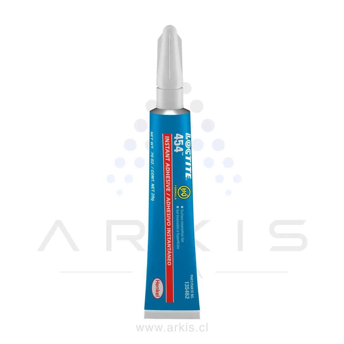 Adhesivo pegamento 454 gel 20 g Loctite