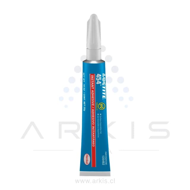 Adhesivo pegamento 454 gel 20 g Loctite