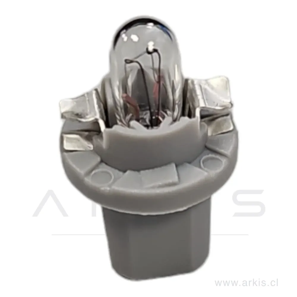 Ampolleta 24V 1.2W cola pescado con soquete Trifa