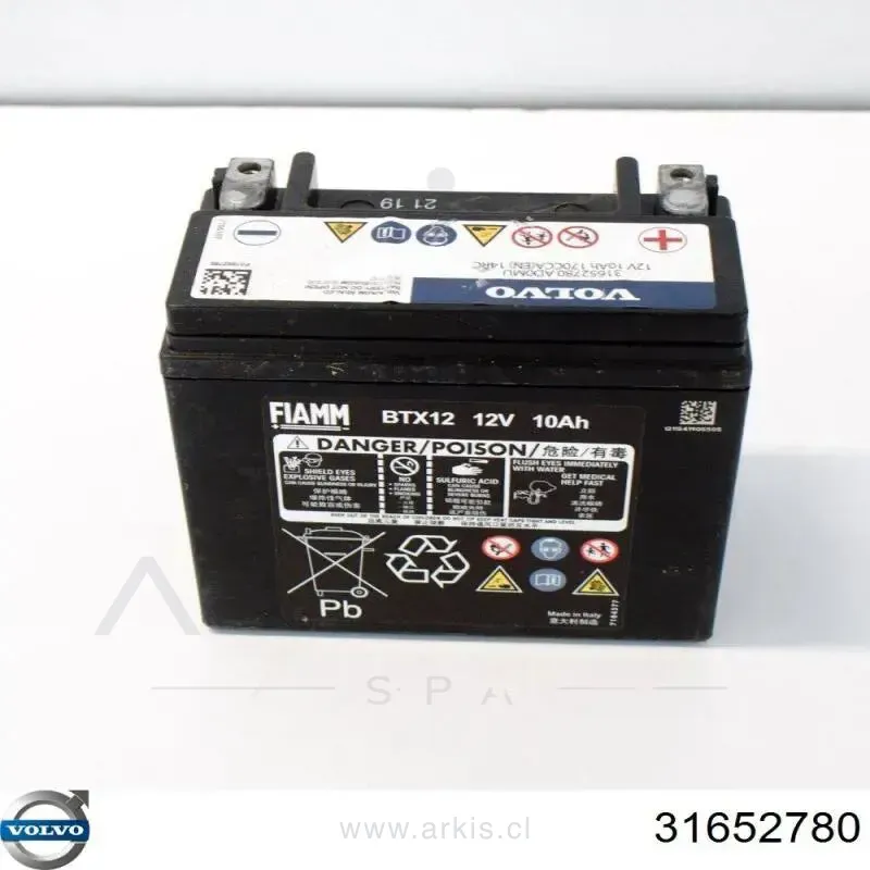Batería arranque Volvo 520 35A alternativa