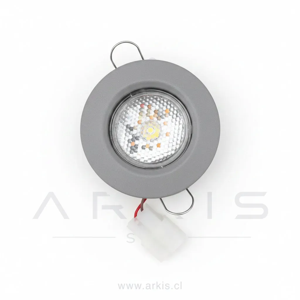 Foco LED 85 mm cabina conductor 12/24V Braslux