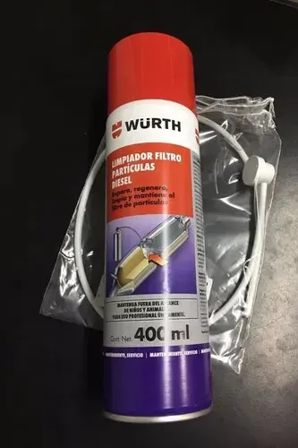 Limpiador filtro partícula diésel 400 ml Würth