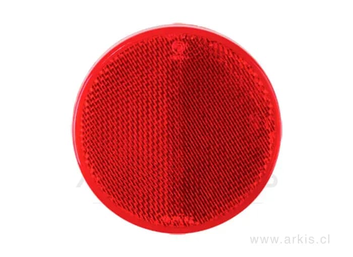 Mica roja reflectante 84 mm Braslux