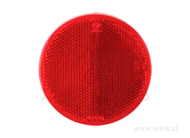 Mica roja reflectante 84 mm Braslux