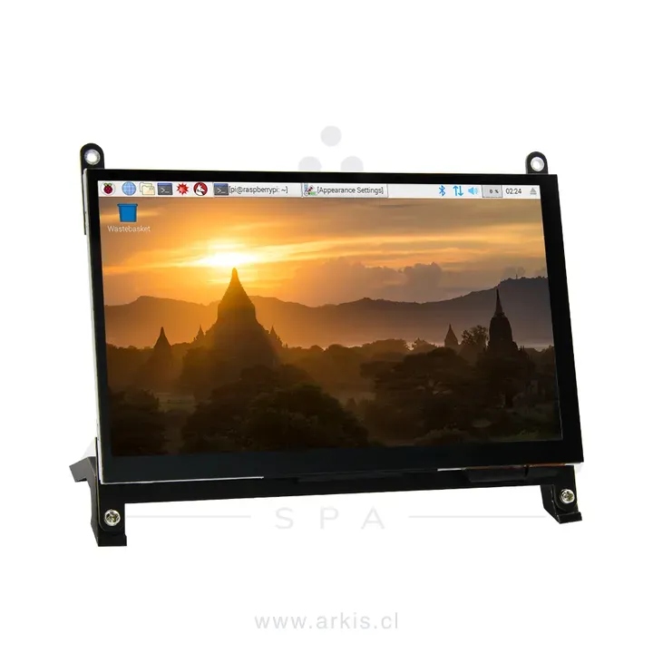 Monitor cámaras 7 pulgadas IPS 1024x600