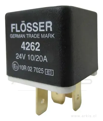Relé 87A 24V 10/20 A Flosser