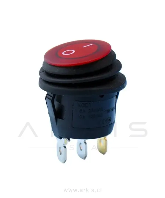 Switch pata redonda puerta 3-RHO