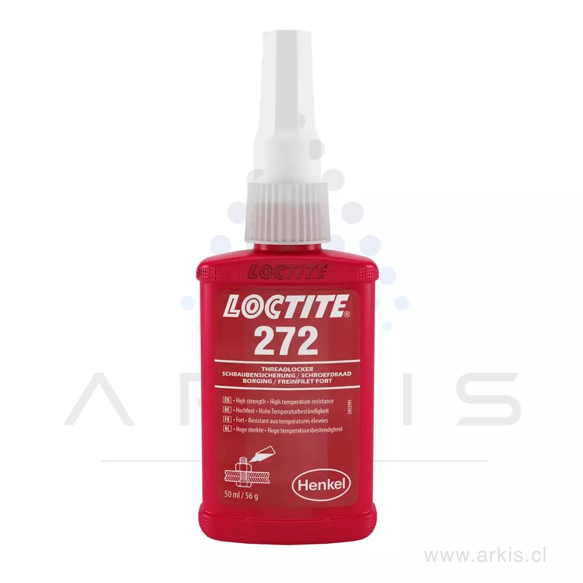 Trabador rosca 272 50 ml Loctite