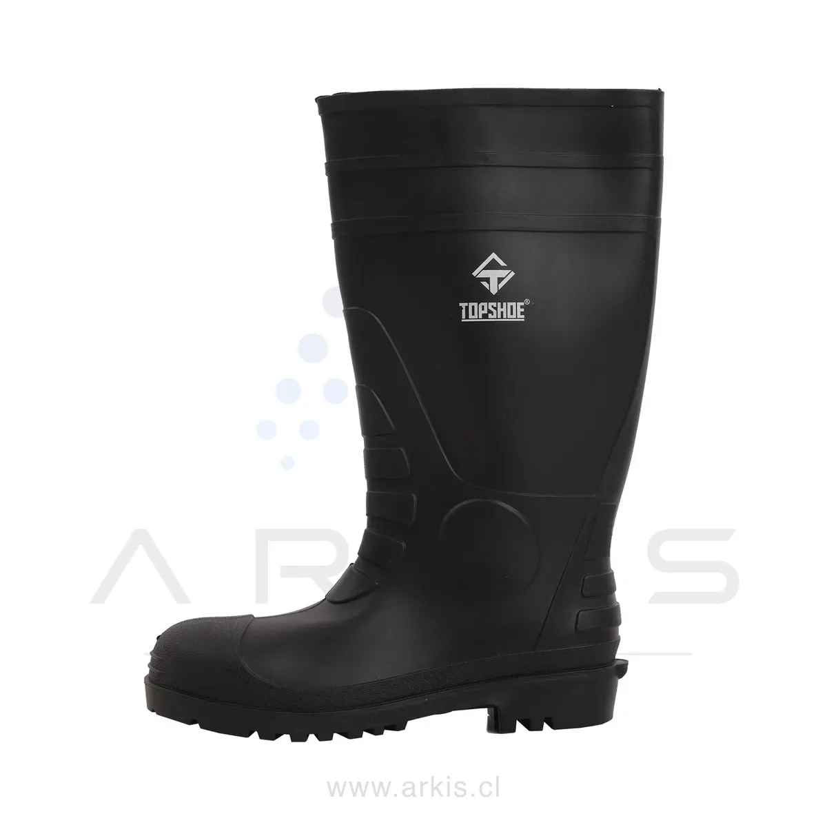 Bota PVC c/punta y plantilla Topsafe