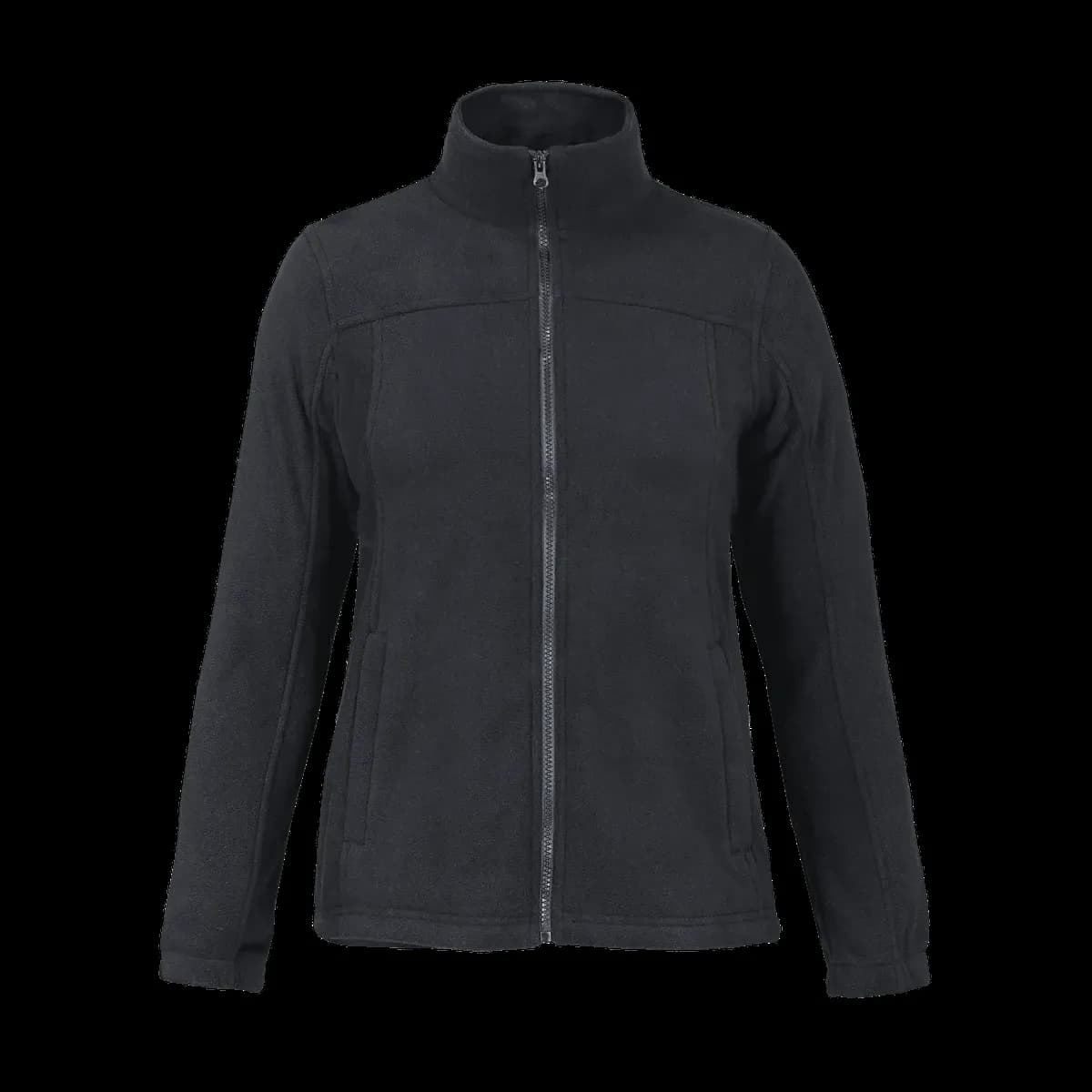 Chaqueta Micropolar Antipiling Mujer Negro Topsafe