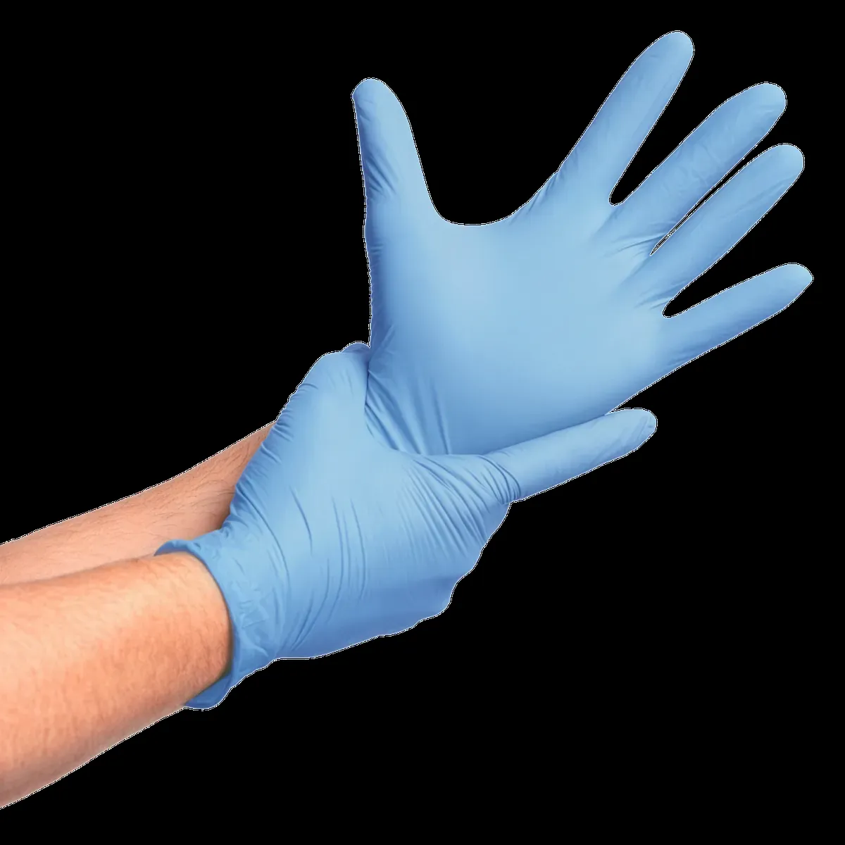 Guante de Vinilo Azul SYNMAX Topsafe (100u)
