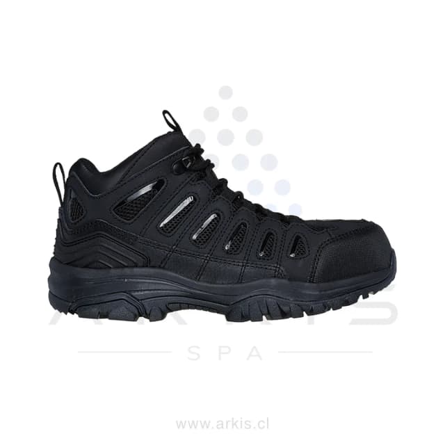 Skechers Botín Mujer Seguridad Bellshill Negro