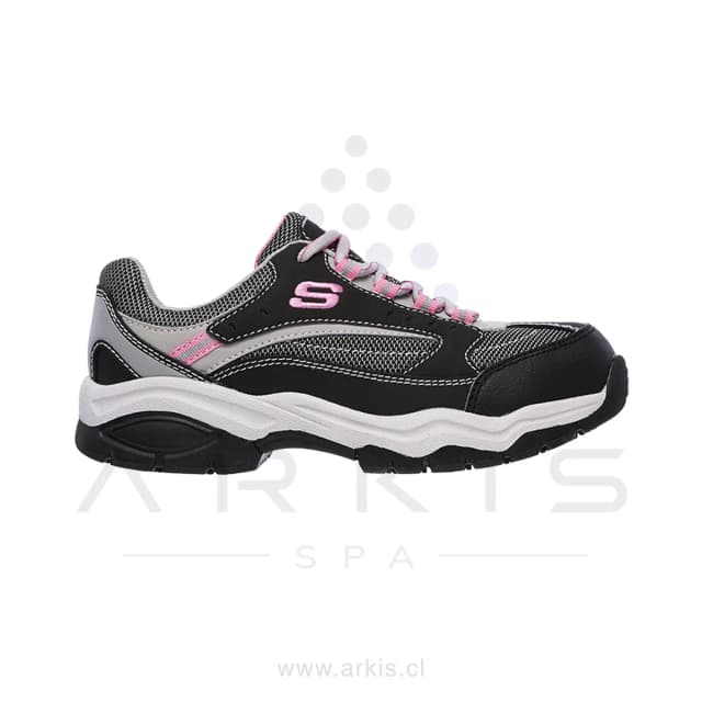 Zapatilla de Seguridad Mujer Skechers Work Biscoe Rosado