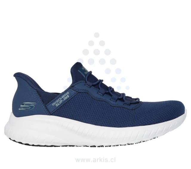 Zapatilla Ocupacional Mujer Skechers Work Jasul SR Slip-ins Navy