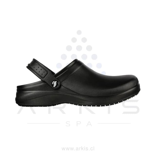 Zueco Ocupacional Hombre Skechers Work Riverbound SR Negro