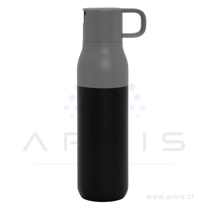 Botella térmica con dos tapas «ROLLING TOP»